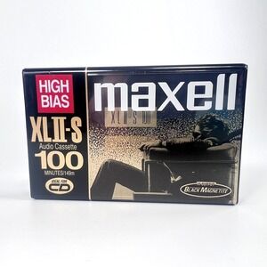 Maxell High‎ Bias XLII-S 100 Minute Audio Cassette - Sealed